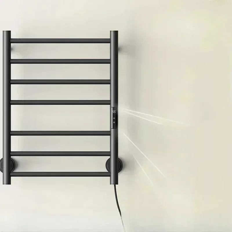 

Household Bathroom Towel Rack Stainless Steel Electric Towel Rack Heating and Constant Temperature Drying Rack