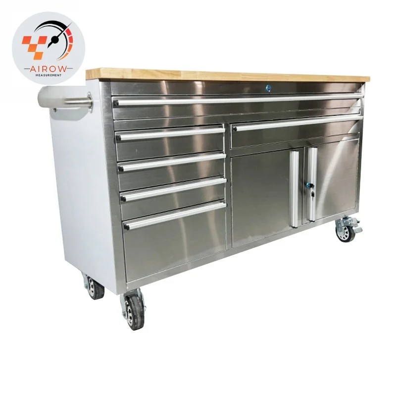 AIROW Heavy Tool Cabinet Hot Sale Heavy Duty 60 Inch 6 Drawer Toolbox Roller Tool Cabinet