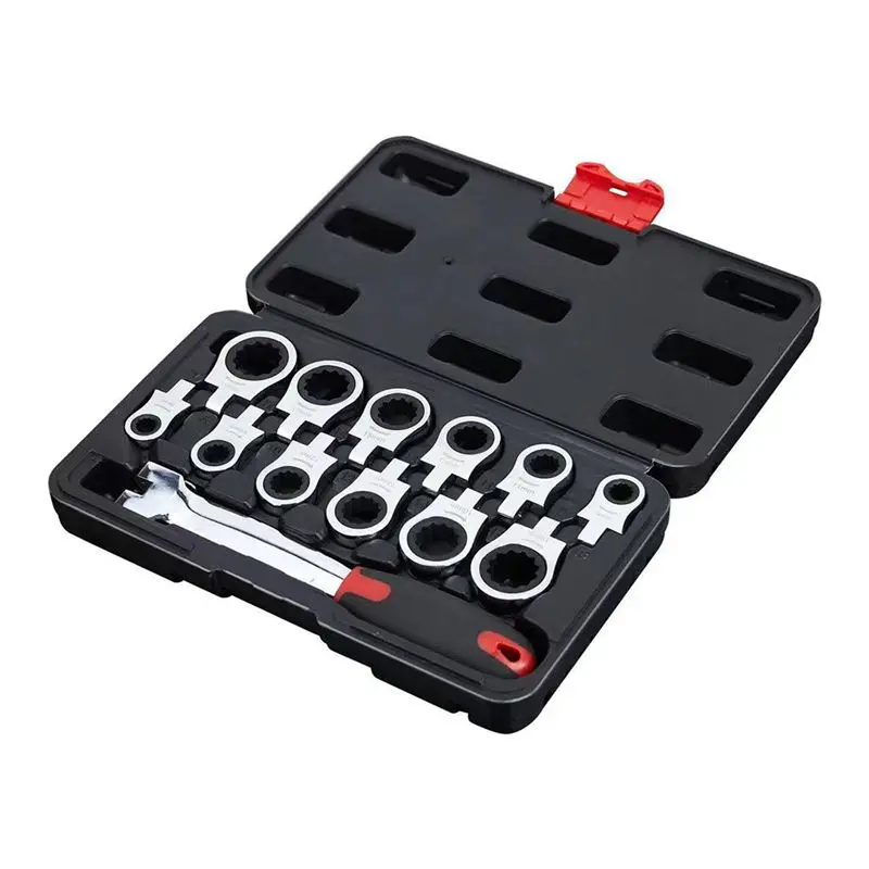 

AEE2-Ratchet Wrench Set Easy Use Sturdy Quick Release Multifunction Detachable For Auto Truck Maintenance Gadgets
