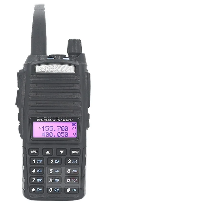 2800mAh Baofeng UV-82 Walkie Talkie Optional 5W Tri-mode 10KM Long Range UV82 Dual PTT Two Way Radio Dual Band UHF VHF Radio