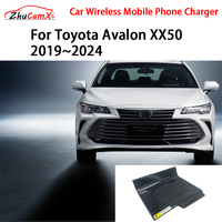 Car Wireless Mobile Phone Charger Center Console Storage QI 18W iPhone for Toyota Avalon XX50 2019–2024