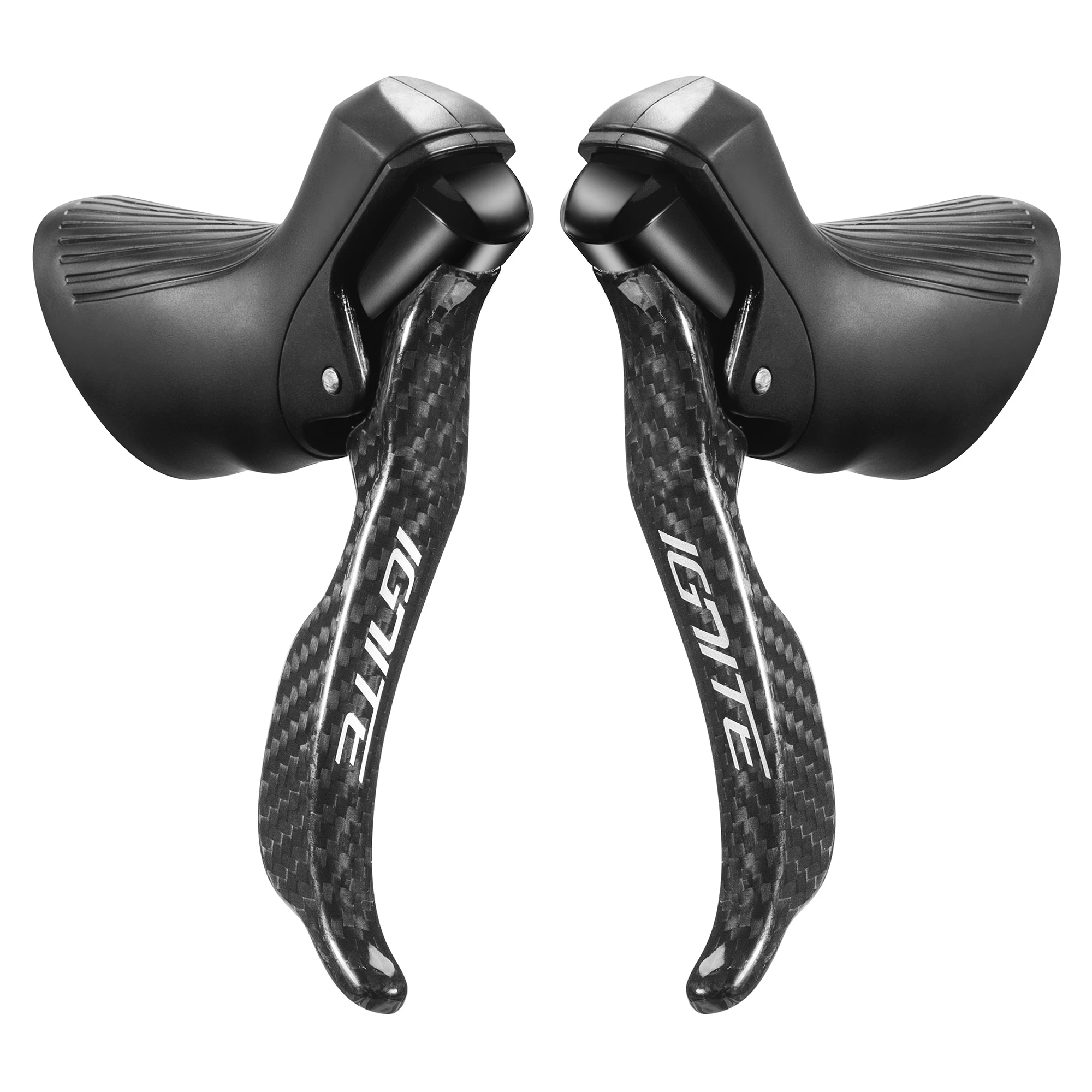 Sensah Koolstofvezel Racefiets Shifter 2X7 2X8 2X9 2X10 Speed Fietsremhendel Voor Tourneg Tiagra Sora Claris R8000 R7000 105