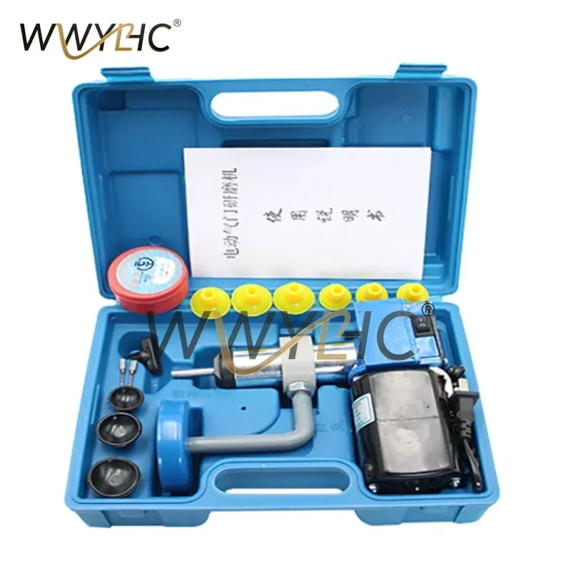 220V Electric Valve Grinding Machine Speed Adjustable Valve Grinder Car Engine Repair Tools Valve Max Diameter 130MM 150W