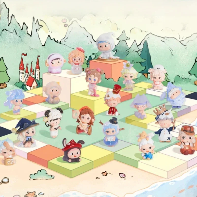 

New Product HEYONE Mini Lost Time Town Series Mili Blind Box New Trendy Figurine Desk Car Ornament Creative Festival Gifts