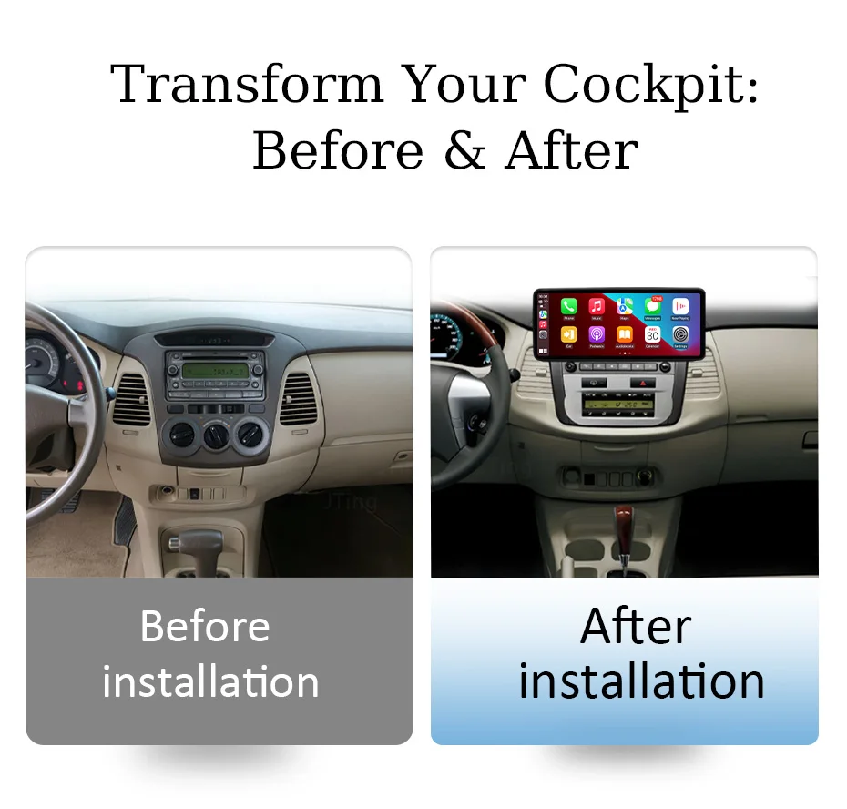 for Toyota Innova 2007-2014 12.3