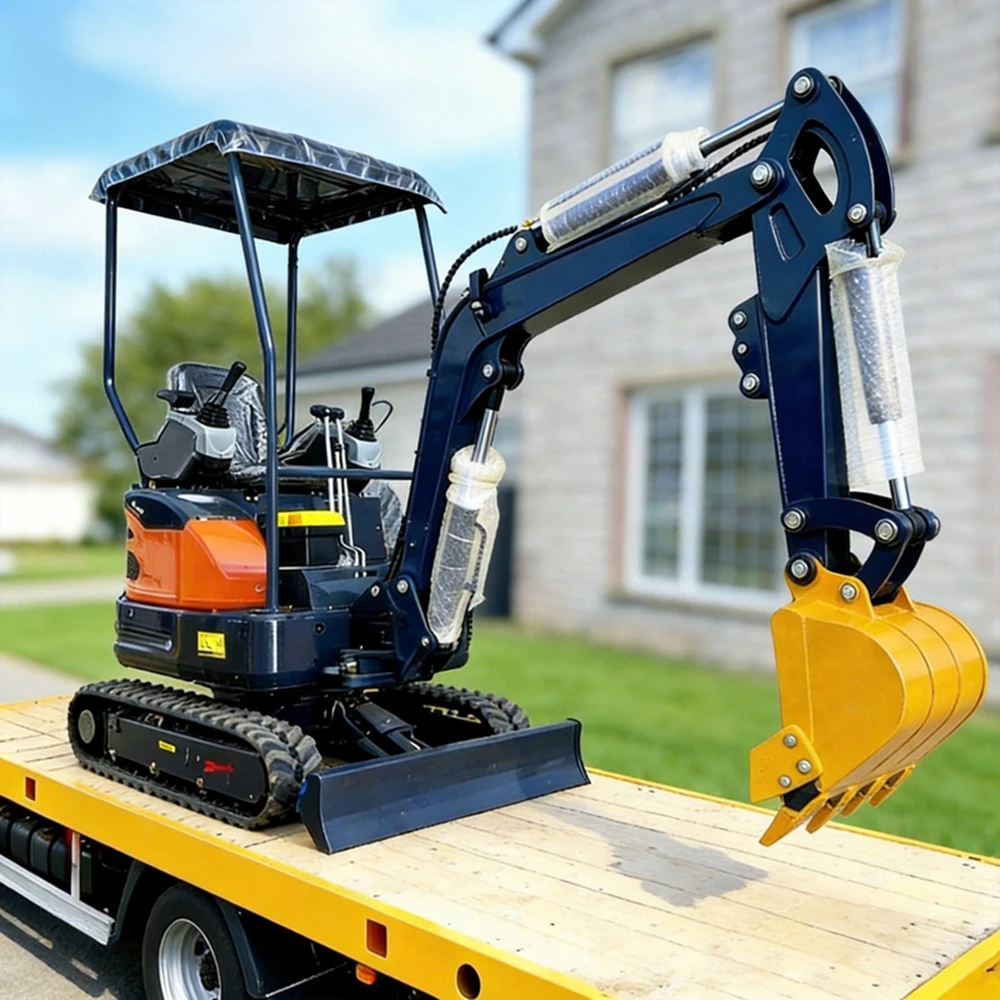 

Kubota 0.8Ton Mini Excavator Diesel Engine YANMAR CE Euro 5 Europe Construction Tools Mini Excavators Digger