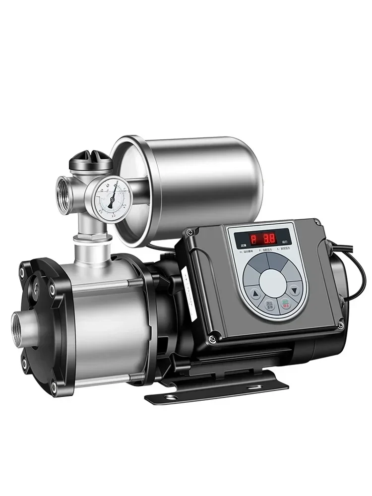 Stainless steel variable frequency booster pump household tap water automatic bass hot water commercial villa