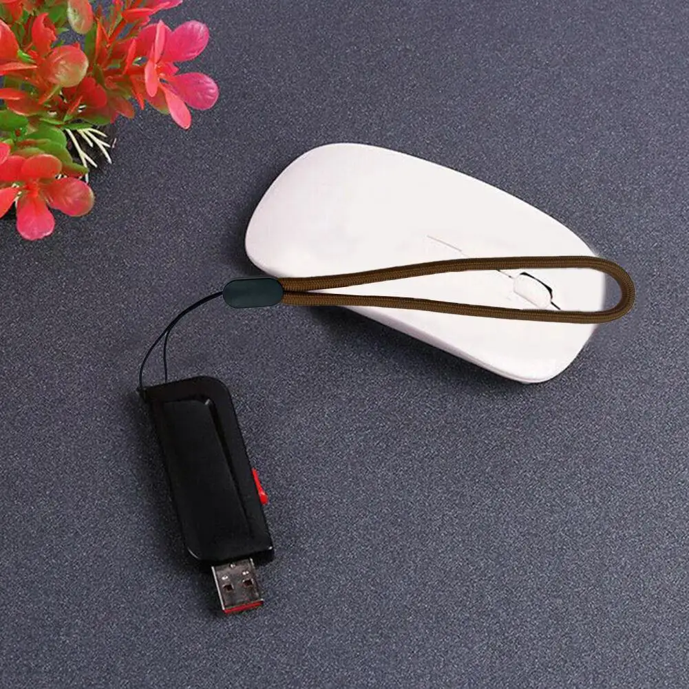3Pcs Resilient Mobile Phone Strap  Durability Compact Hand Wrist Lanyard  USB Gadget Key  Anti Lost Rope Cord