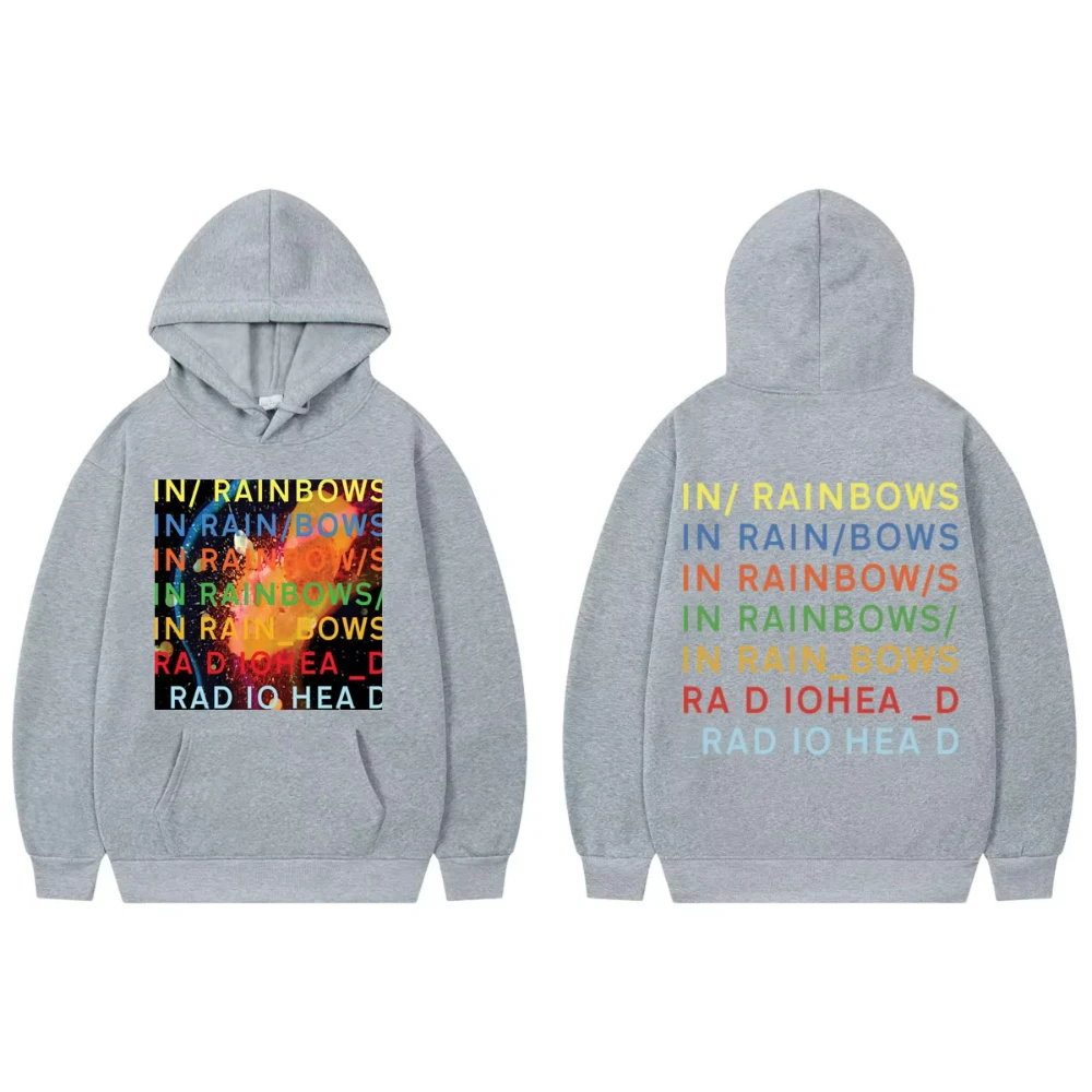 Radiohead in Rainbows Album Me - Hoodie Women Oversized ulasan dan harga