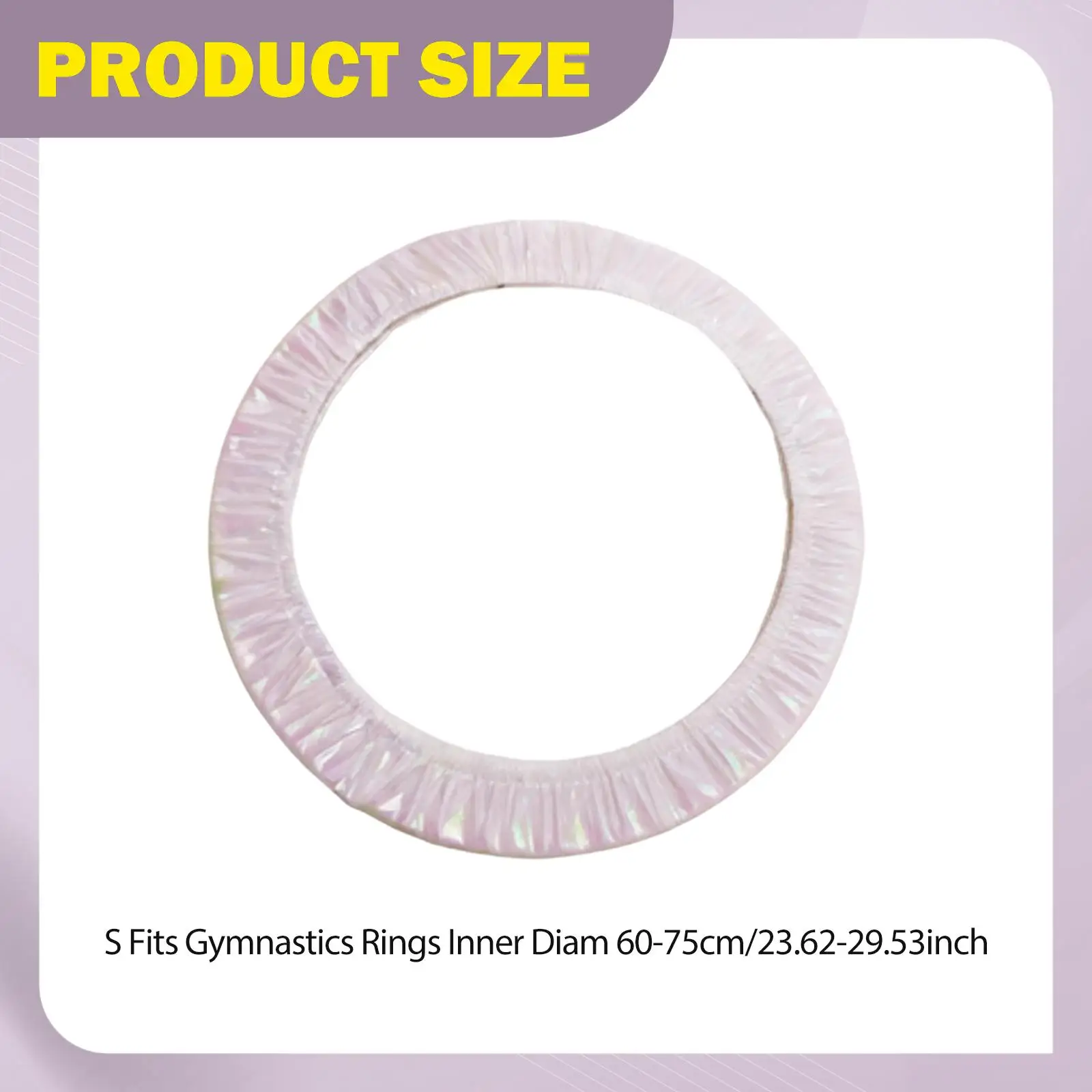 Artistic Gymnastic Ring Cover Wear Resistant Protector Calisthenics Equipment Accessory Nylon for Gymnastics and Dance