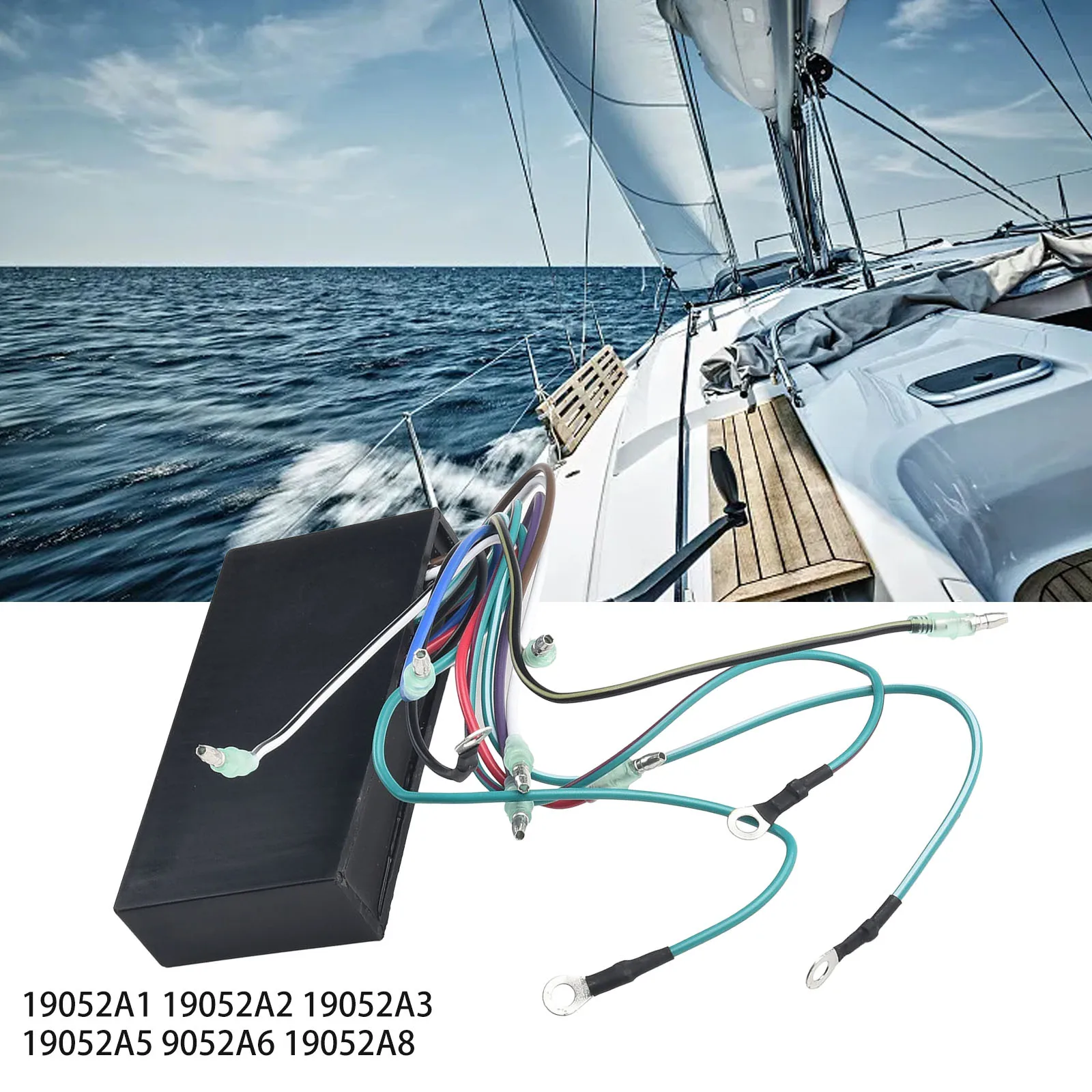 

Switch Box Power Pack For CDI Replacement for Mercury Force 4560 For HP 19052 A1 For A2 For A3 A5 For A6 A8 Compatible