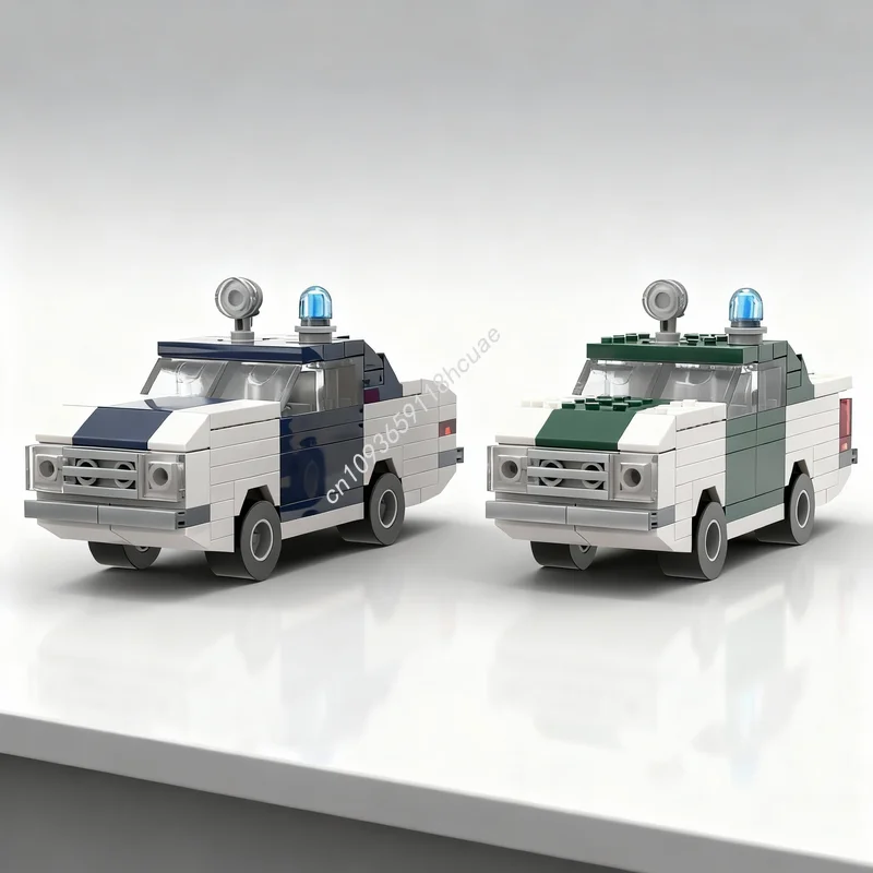 

Набор строительных блоков MOC Icons Forded TAUNUS Olsen Gang, 194 детали, модель для сборки, рождественский подарок, архитектурные игрушки, креативная идея для творчества, развивающая игрушка