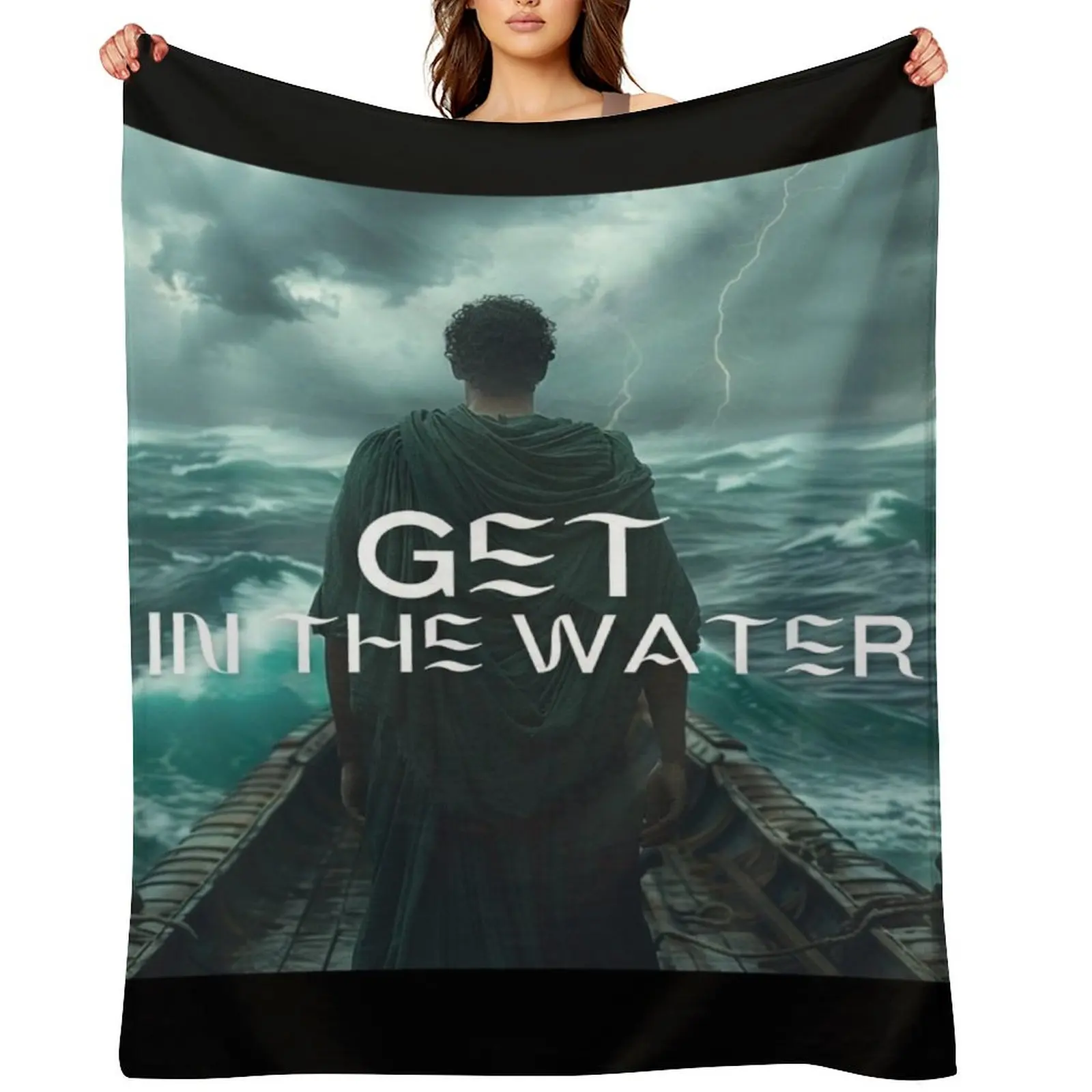 

Epic the musical Get In the Water Throw Blanket halloween Nap Giant Sofa For Sofa Thin Blankets