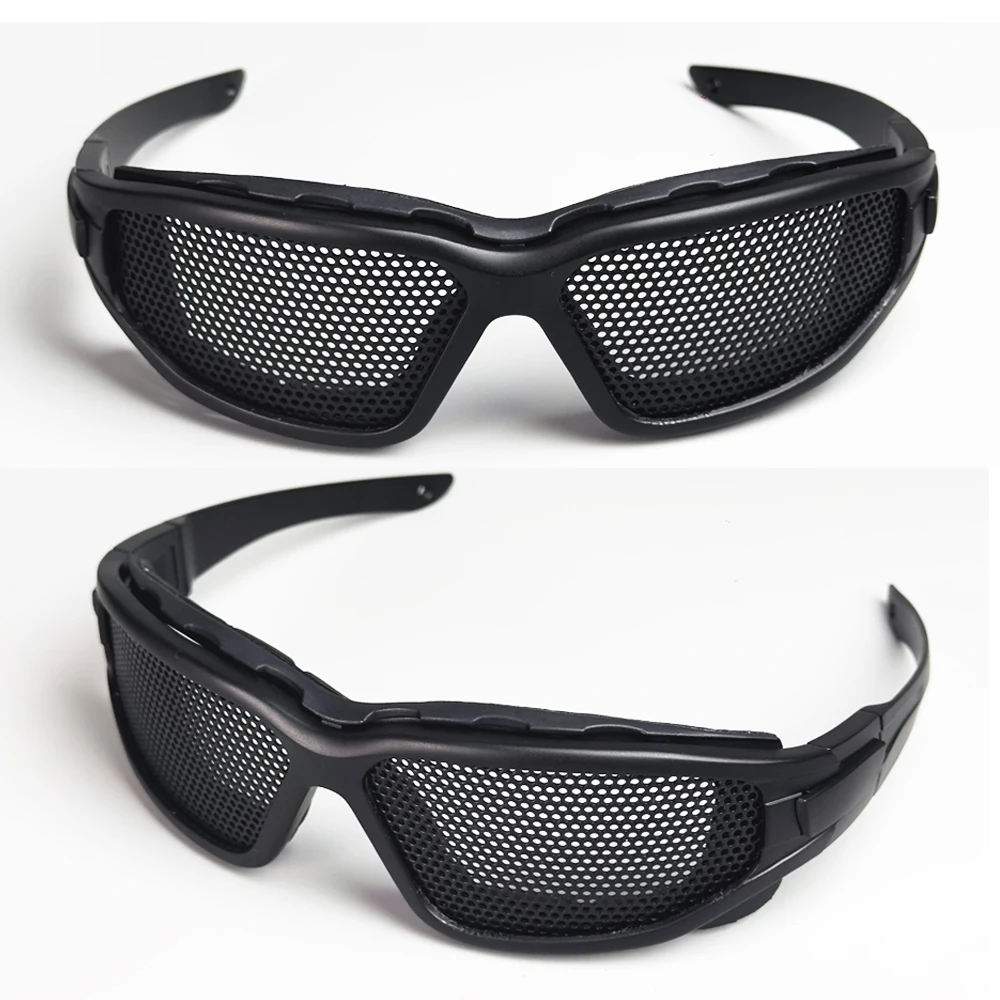 

Outdoor Glasses Protective Airsoft Safety Tactical Goggles Metal Mesh Lens For Paintball Hunting Gardening