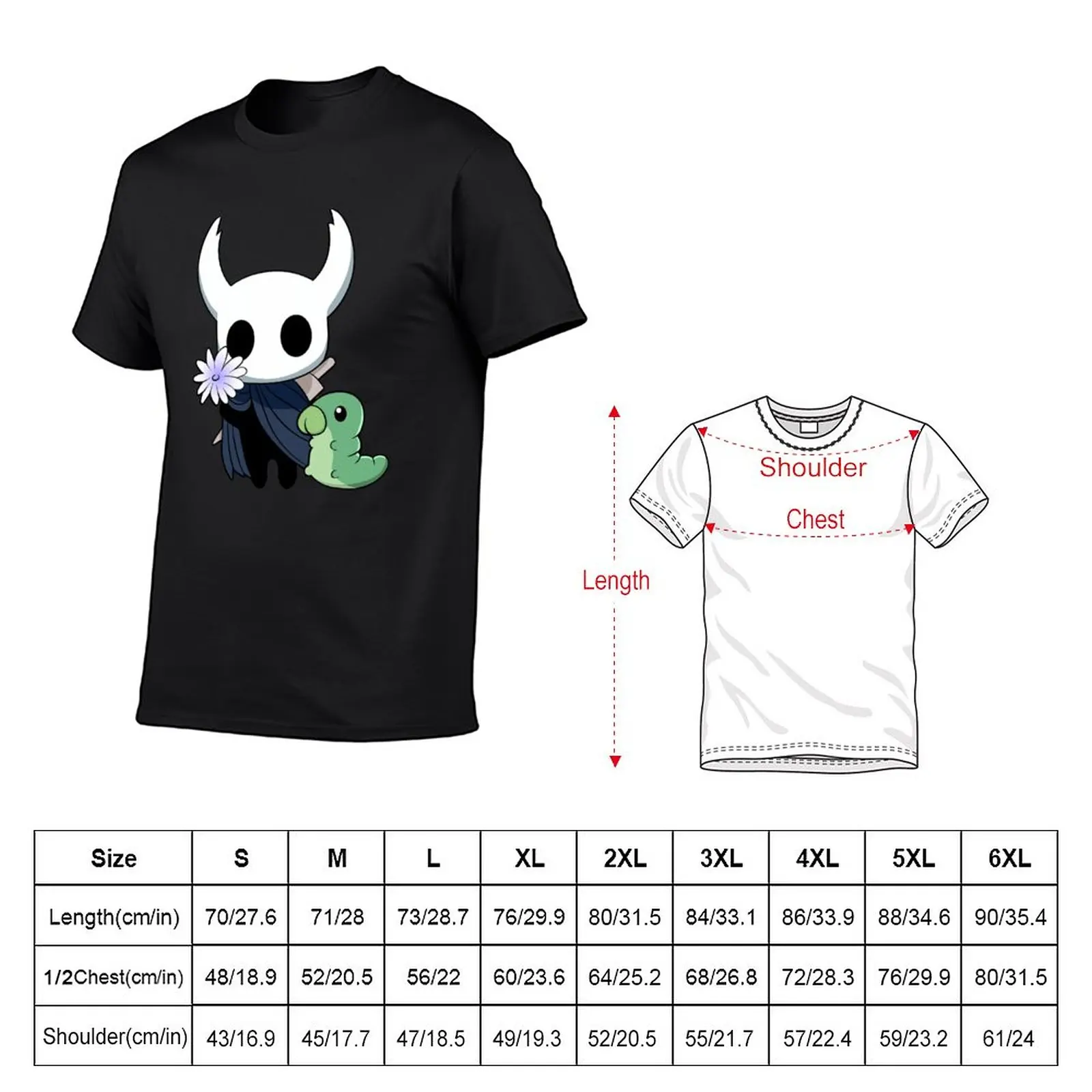 New hollow knight T-Shirt customized t shirts sweat shirts big and tall t shirts for men