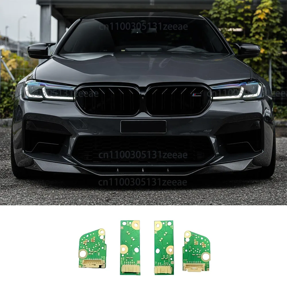 For BMW 530i 540i M550i G30 G31 M5 F90 2020-2023 DRL Style Daytime Running Lights Turn Light LED Boards Set 23508301 23508302