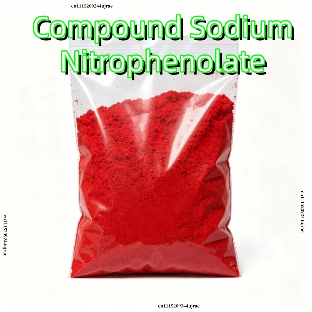 98% Sodium Nitrophenolate Water Soluble Foliar Fertilizer Plant Nutrient Supplement For Boosting Crop Growth & Yield