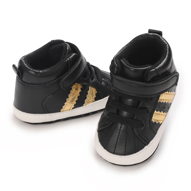 Newborn Baby Canvas Shoes Anti-slip Soft Baby Boy Girl Sneakers Casual Multi-Color Toddler First Walkers Crib Shoes 0-18Months