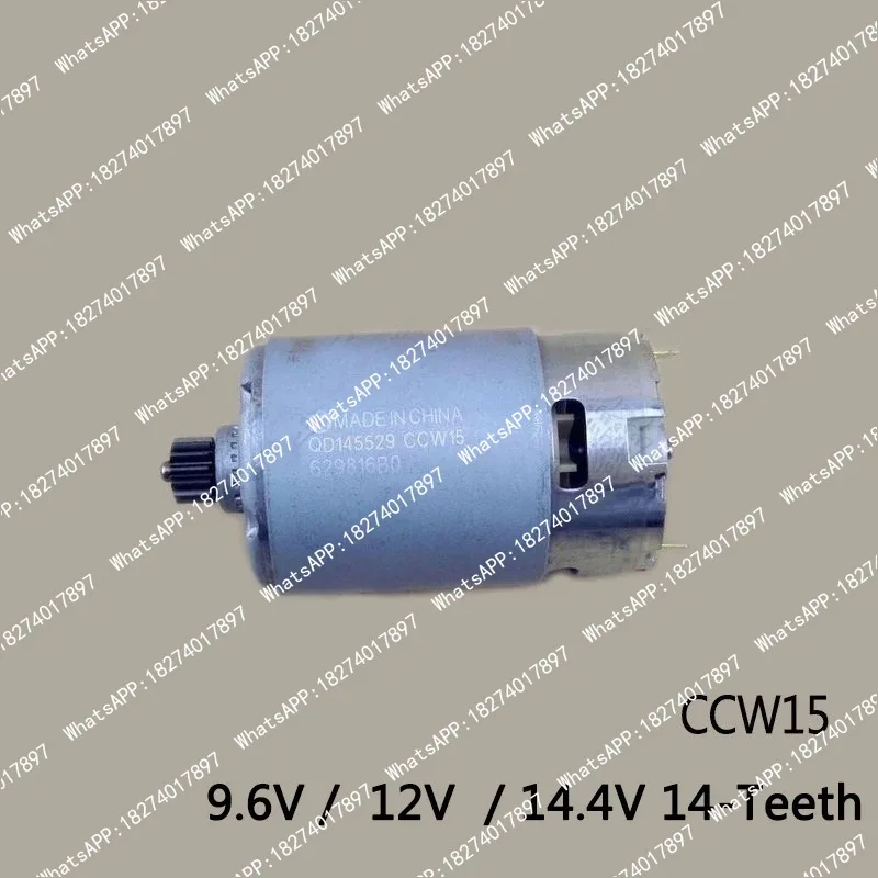 High-quality! Replacement CCW15 9.6V 12V 14.4V 14 Teeth RS-550VC DC Motor For  Electric hammer 6260D 6270D 6280D etc.