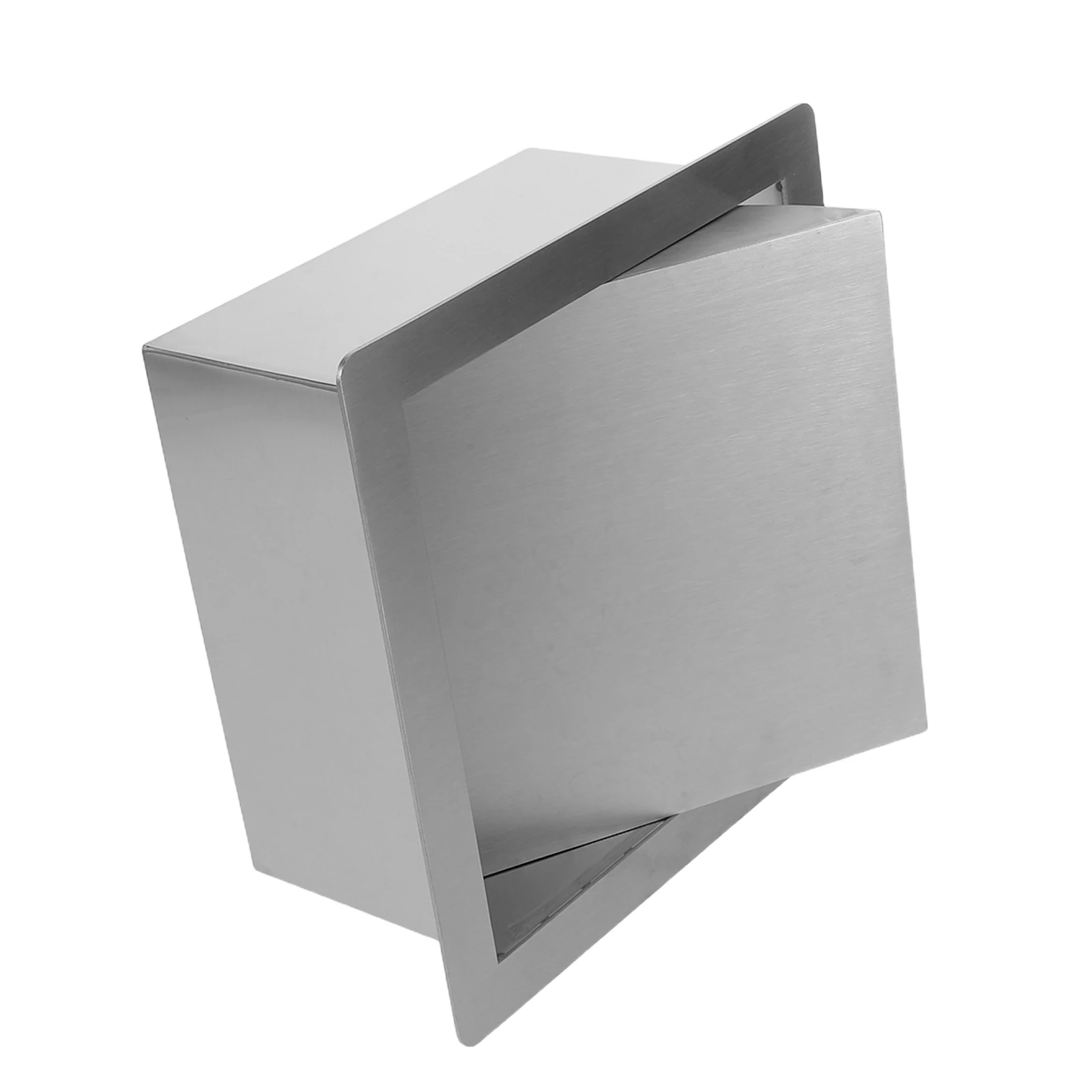 

Recessed Trash Cover Stainless Steel Countertop Built-In Bin Lid For Kitchen Restaurant -In Garbage Can Grommet