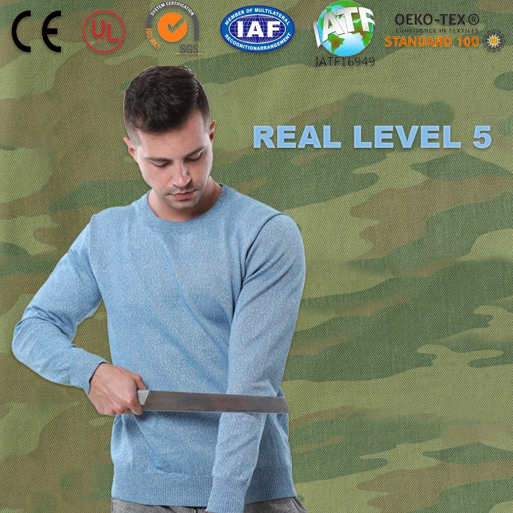 

SGS Level 5 Inner Wear Invisible Counterattack Anti-Cut Anti-Knife Combat Hppe Self-Defens Anti-Cut ComfortableT-shirt for Work