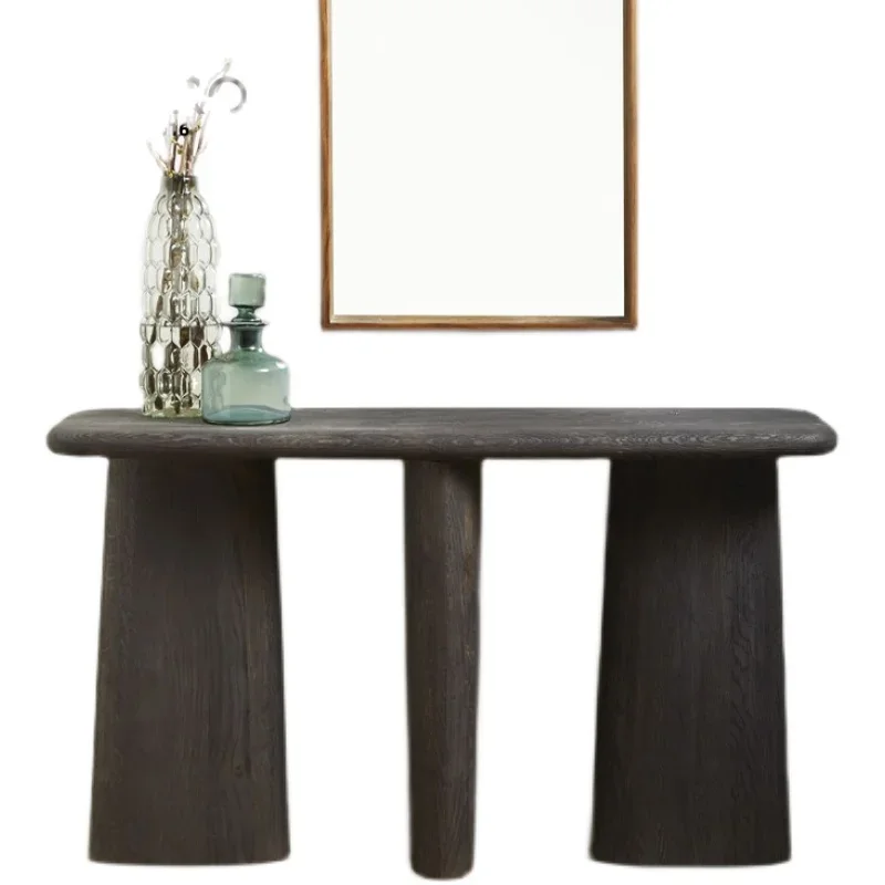 

Console Tables Entrance Cabinet Retro Living Room Tables