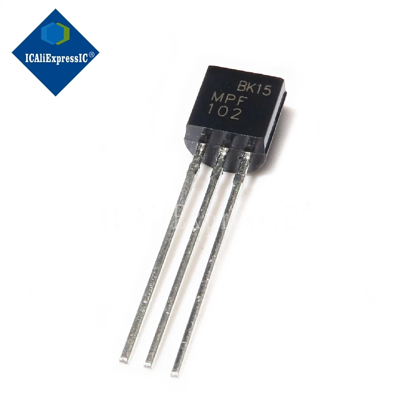 5pcs/lot MPF102 JFET AMP N-CH RF SS TO-92 In Stock