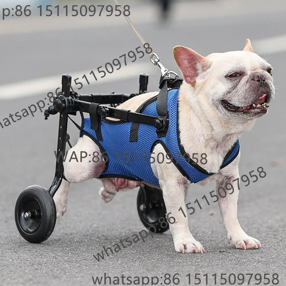 Pet Trolley Adjustable Hind Leg Disabled Pet Dog Mobility Aid Light Rehabilitation Legs Pet Wheelchair Walk Trolley Tools