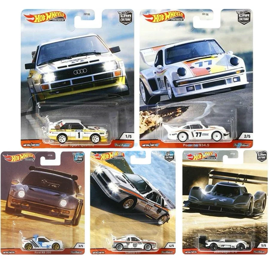 

Оригинальный набор Hot Wheels Premium Car Culture Thrill Climbers Series: Ford Lancia 037, масштаб 1:64, литые машинки Fpy86, подарок для мальчиков
