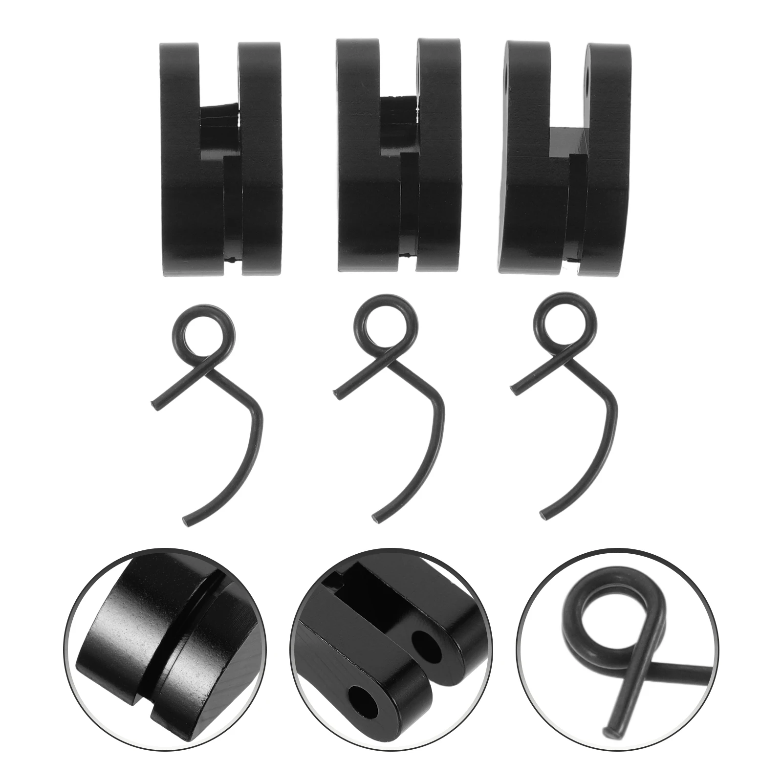 

3 set 3 Sets Metal Clutch Shoe Spring Durable Upgrade Parts For 1:8 Rc Engine Car Strong Impact Resistant Lightweight Easy