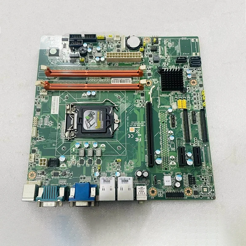 For ADVANTECH Dual Network Port Industrial Control Motherboard AIMB-503 REV.A2 AIMB-503A2