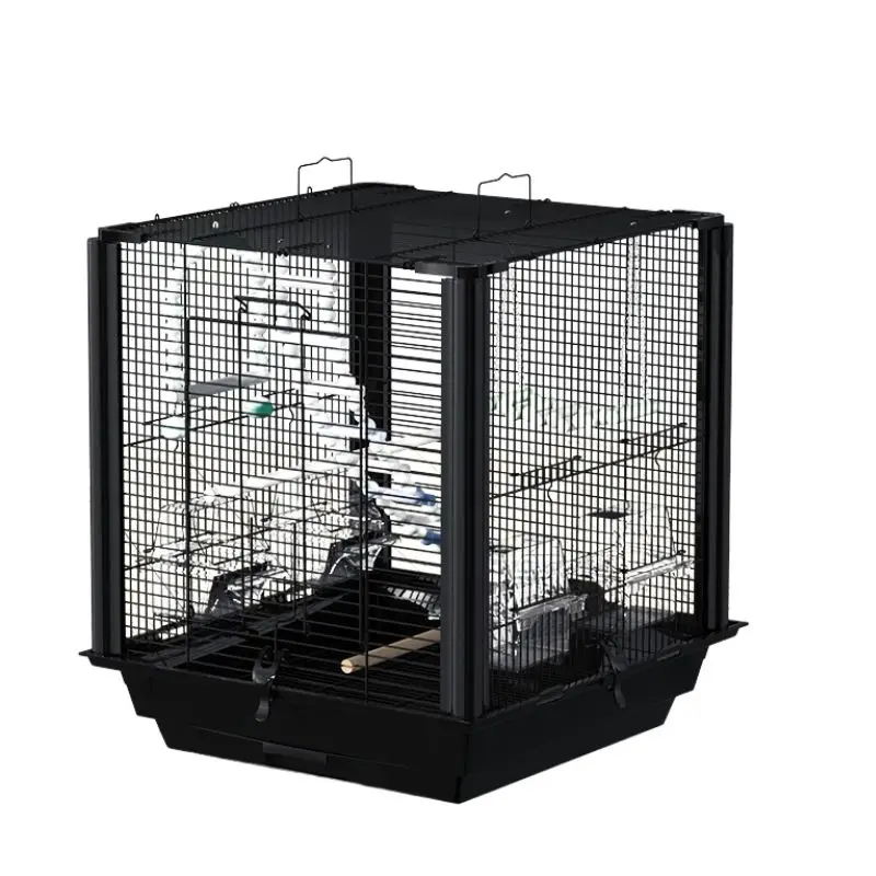 Feeder Budgie Bird Cages Parrot Stand Pigeon Canari Breeding Bird Cages Portable Garden Cage Pour Oiseaux Pet Products YY50BC