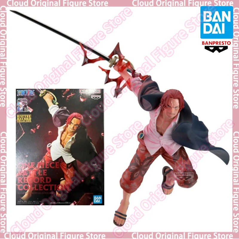 

В наличии 100% оригинал BANDAI BANPRESTO BRC ONE PIECE Shanks ПВХ аниме фигурки Коллекционная модель игрушки хобби