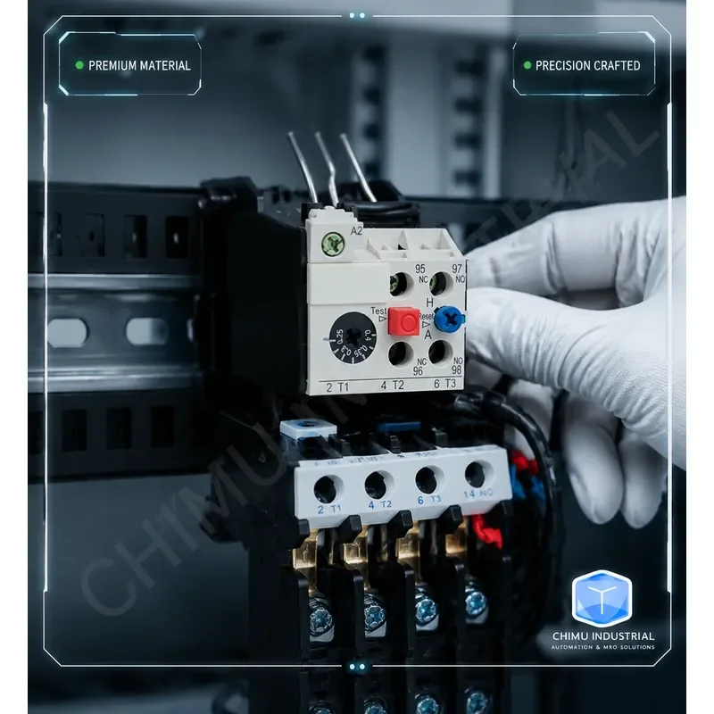 【CHIMU INDUSTRIAL】 Thermal Overload Protection Relay JRS2-12.5/Z 3UA50 Motor Protector