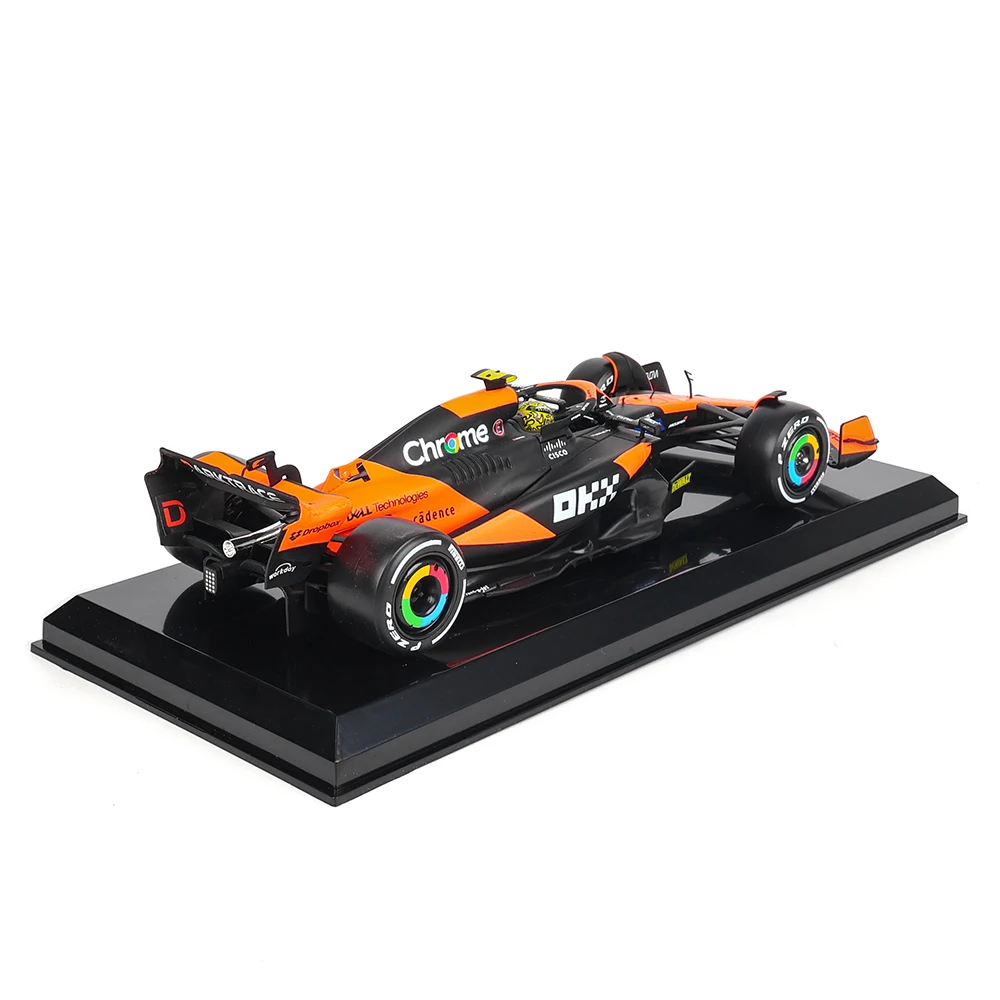 Bburago 1:24 McLaren F1 Team 4 # Lando Norris 81 # Oscar Piastri Druckguss-Automodell Geschenkspielzeug Ferrari Red Bull Mercedes Benz – Detail 9