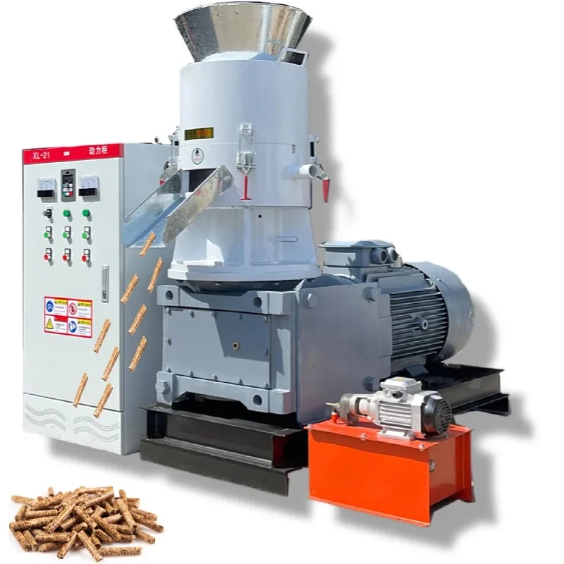 Wood Pellet Biomass Pellet Mill Sawdust Pellet Press Winter Heating Fuel Equipment