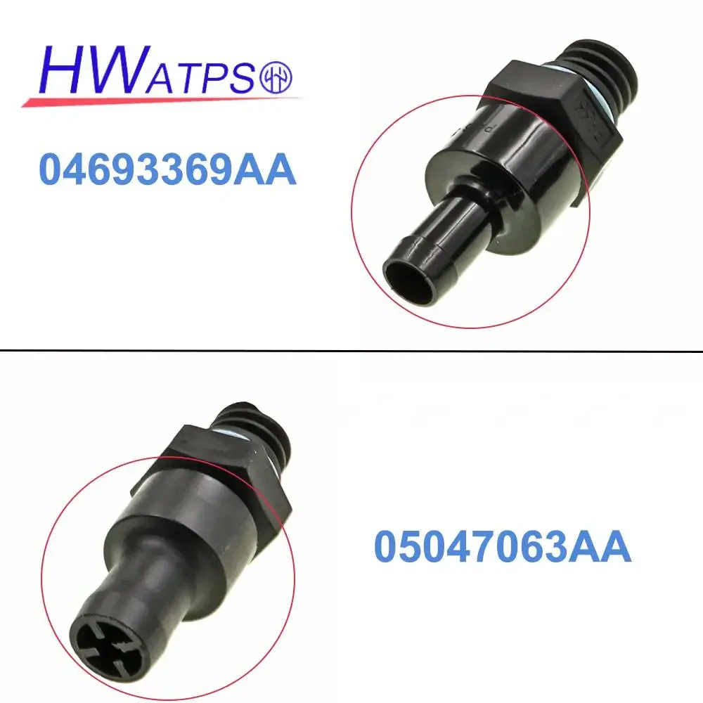 For Dodge Caliber Mini R50 R52 R53 Positive Crankcase Ventilation PCV Valve 4693369AA 4693369AB 04693369AA 11127577568 1492314