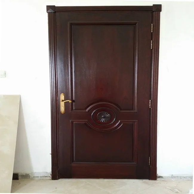 Customization Solid Wood Entry Doors Of North American Oak Interior Bedroom Door Eco-Friendly Paint-Free Solid Wood Doors