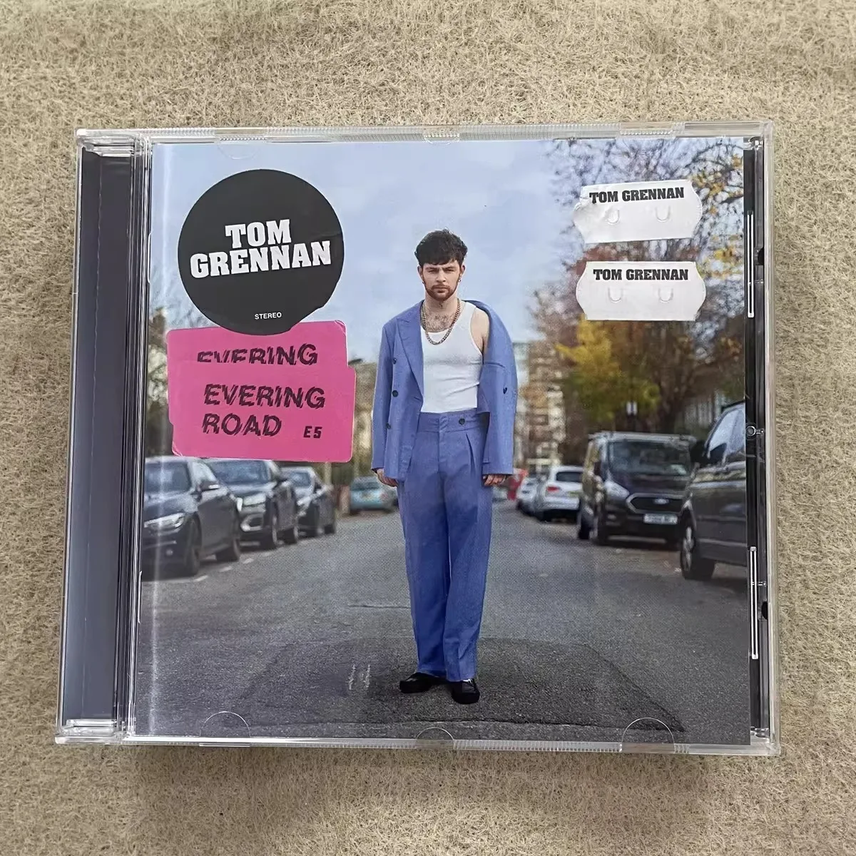 

Tom Grennan Evering Road CD 2021 Studio Album Indie Pop Soulful Vocals Emotional Melodies British Pop for Music Fans Collectors