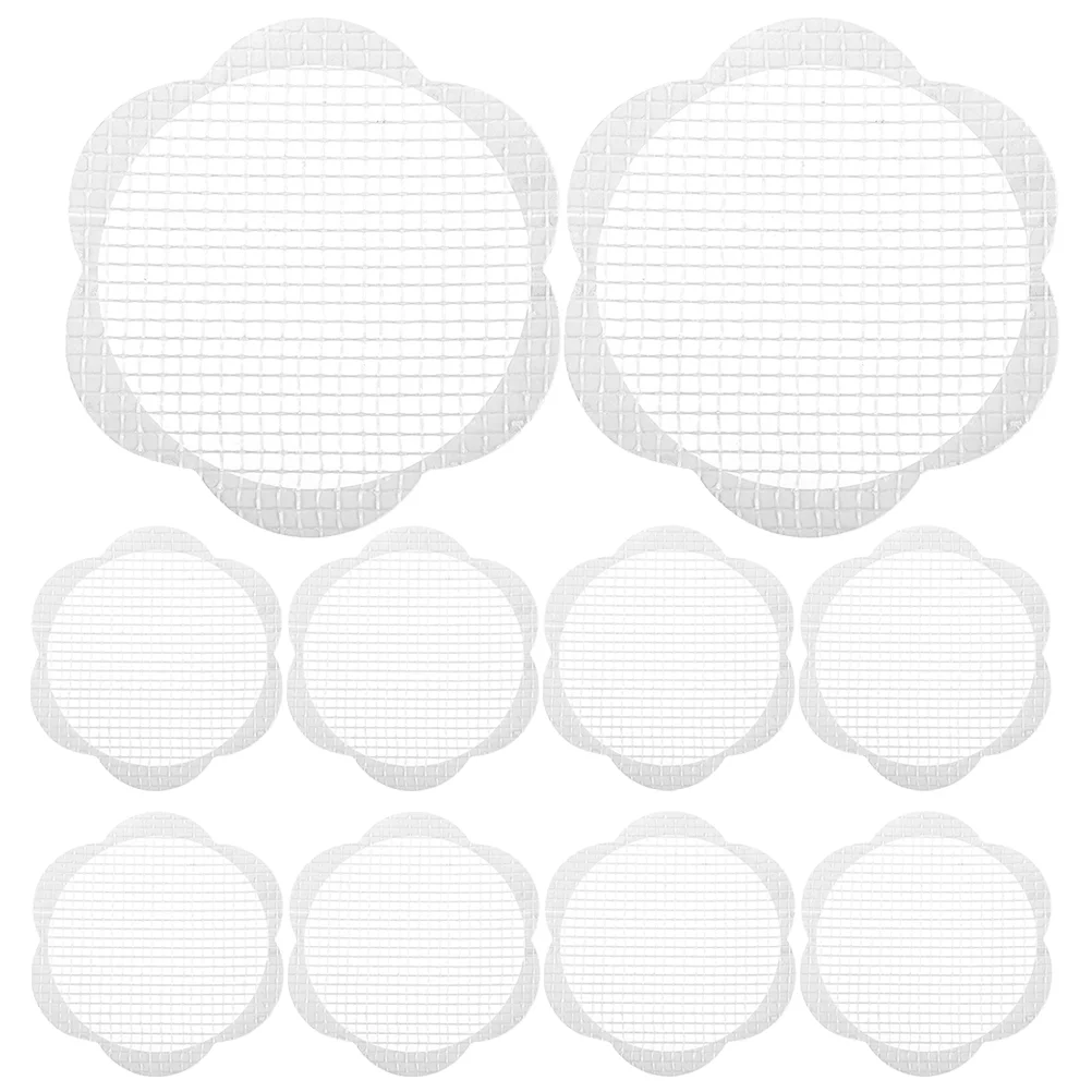 

Strainer Floor Drain Filter Cover Bathroom Anti-block Sticker Drainage Net Kitchen Sink Glassfiber Sewer