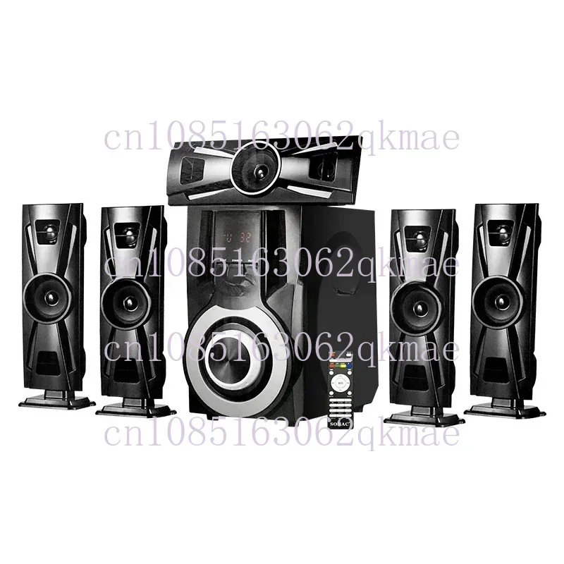 

High Glass Super Bass Hifi Surround Sound 5.1 Speaker TG-1005 5.1 Channel Home Theater Systems