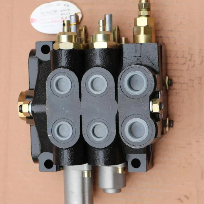 50l/min 2 spools hydraulic sectional directional control valve for earth moving machines DF-50 series