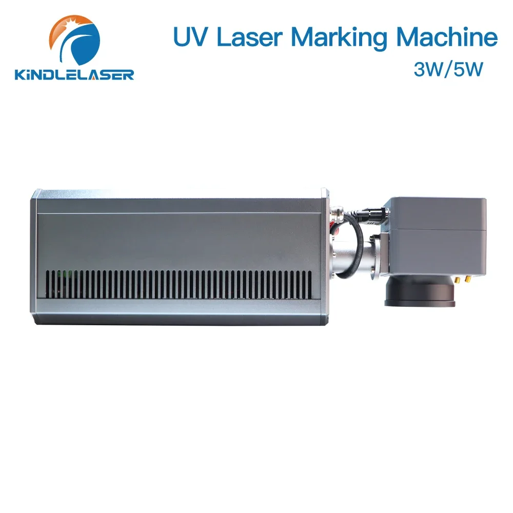 Kindlelaser UV Laser Engraver Marking Machine 3W 5W 355nm Integrated Structure Body Design Marking Machine Design Glass Metal