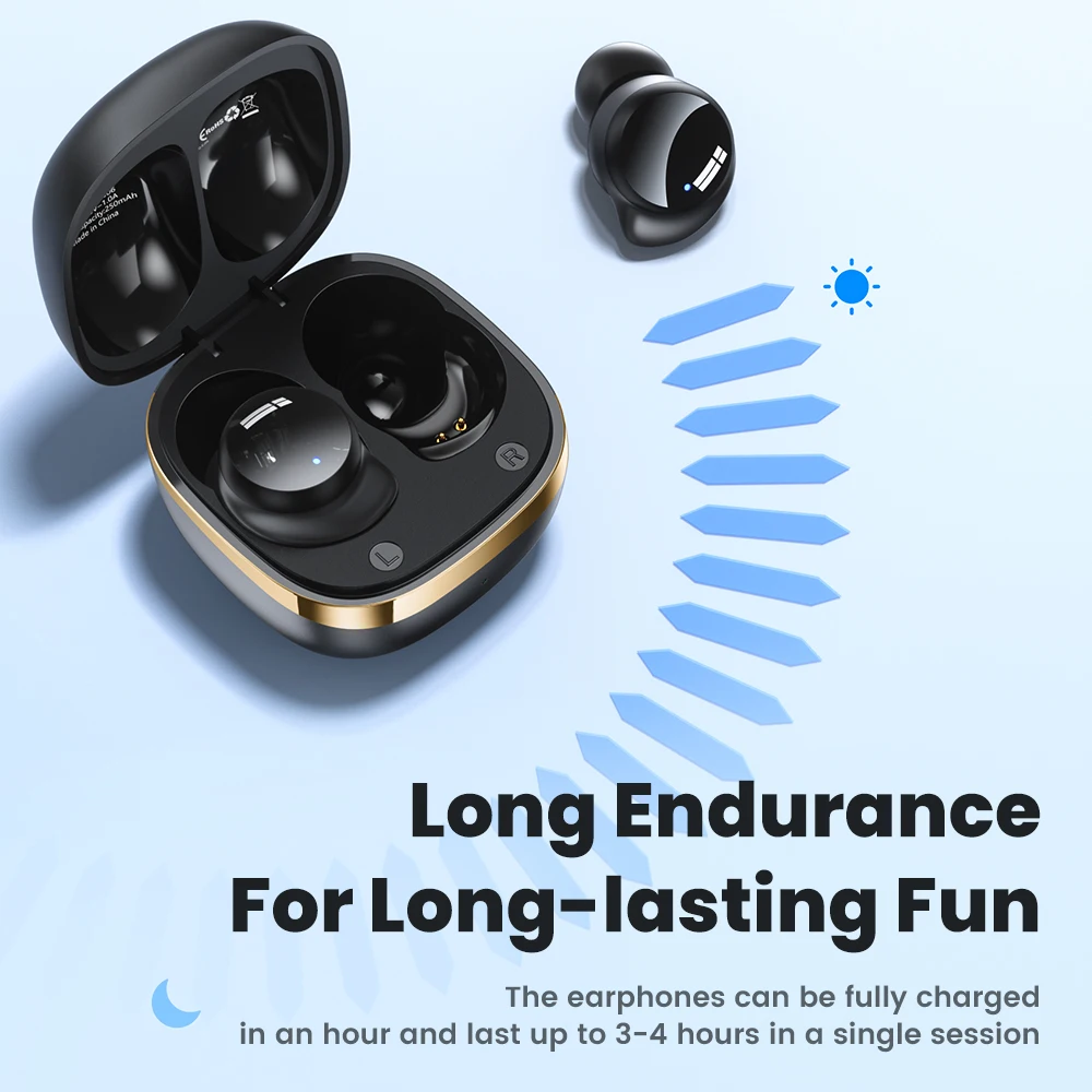 Toocki TWS Bluetooth Earphones True Wireless BT5.2 Touch Control Headphone Hi-Fi Stereo Sport Earbuds For iPhone Xiaomi Samsung