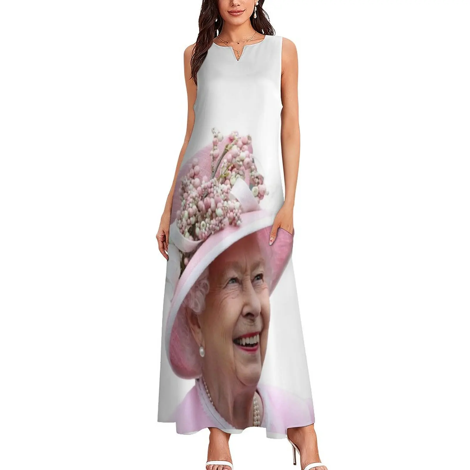 Her Majesty Queen Elizabeth II Long Dress dresses for womens 2025 Bride dresses women dresses