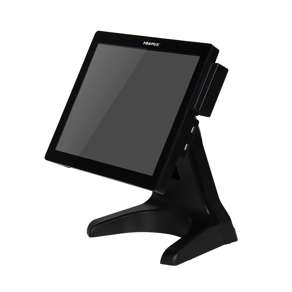 ATV&UTVHBAPOS S100 Automatic All-in-One Point of Sale System with Cash Drawer, Touch Screen Cash Register for Restaurant