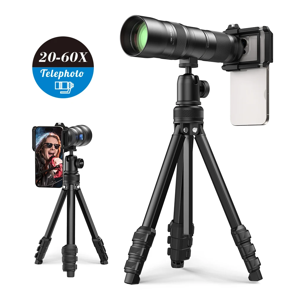 APEXEL 20–60X Super Zoom Lens Review: Real-World Performance for