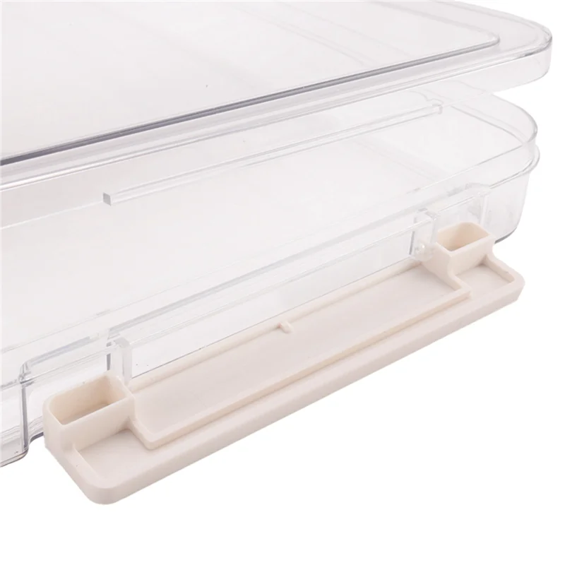 

2Pcs File Storage Box Desktop Examination A4 Paper Document Storage Box Transparent Data Finishing File Box