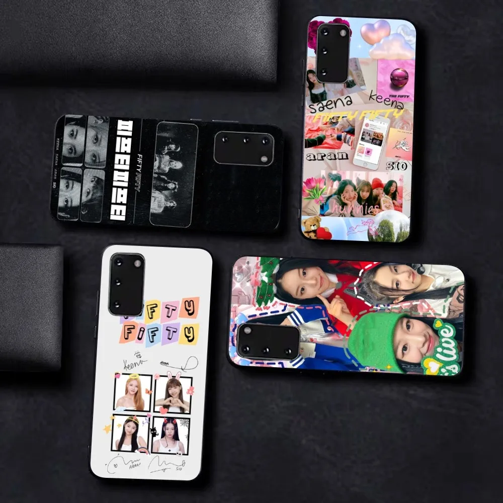 

F-FIFTY F-FIFTY Kpop Phone Case For Samsung S 9 10 20 21 22 23 30 23plus lite Ultra FE S10lite Fundas