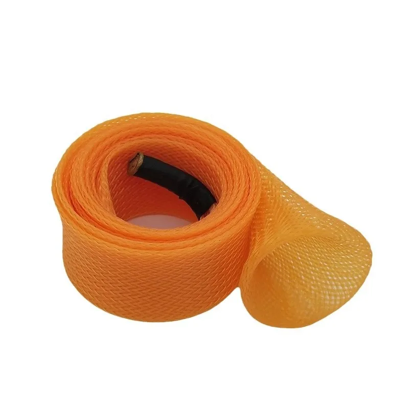10PCS Fishing rod cover, fishing rod weaving net protector, used as a fishing tool for rotating rods, casting rods, and ice rods gallery 5